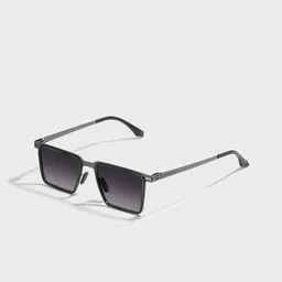 SAM & MARSHALL Unisex Rectangle Sunglasses with Polarised and UV Protected Lens-15