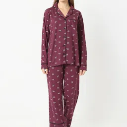 Smarty Pants Women Printed Pure Cotton Night suit-image-68