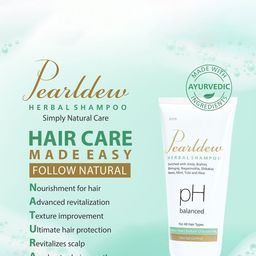 Pearldew Herbal Shampoo With Amla & Neem - 100 ml image 3