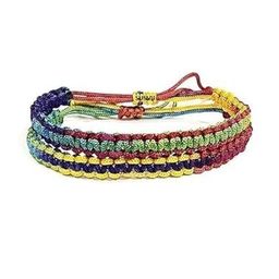 SUSVIJ Unisex Multi-Colour Pack Of 2 Drawstring Bracelet-picture-3