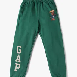 GAP Infant Boys Brand Logo Printed Regular Fit Joggers-39