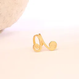 Yellow Chimes Gold Plated Contemporary Ear Cuffs-25