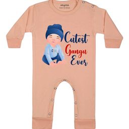 Arvesa Cutest Ganju Ever Printed Bodysuit-image-65