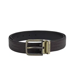 Da Milano Men Textured Tang Closure Casual Belt-image-98