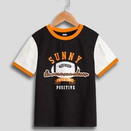Dagcros Boys Black Tshirts-image-88