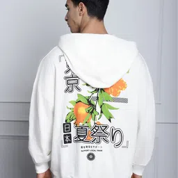 DOOR74 Men Printed Hooded Sweatshirt-picture-20