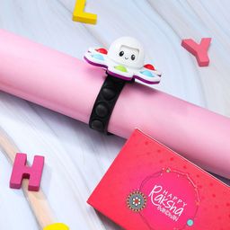 EL REGALO Slap Band Rakhi Gift Set-image-61