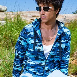 Campus Sutra Men Lightweight Parka Jacket-image-37