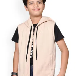 BAESD Boys Fleece Lightweight Open Front Jacket-17