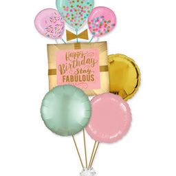 Shopperskart Happy Birthday Foil Helium Balloons Pack of 8 - Multi Colour-image-27