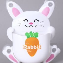 Toothbrush Holder Rabbit Design and Print - White-image-7