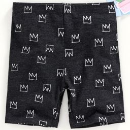 Fox Baby Printed Shorts - Black-image-33