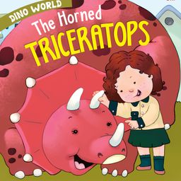 Dino World The Horned Triceratops Picture Book - English-image-2