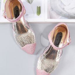 Cut Walk By Babyhug Sandals - Light Pink-image-39