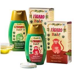 Figaro Baby Massage Oil - 100 ml & Figaro Baby Lotion - 100 ml-image-74