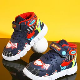 SPRENGE Boys Printed Lightweight Sneakers-14