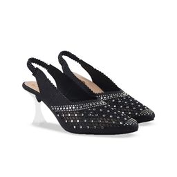 Stylestry Textured Block Sandals-53