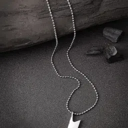 Roadster Rhodium-Plated Contemporary Pendants with Chains-image-31
