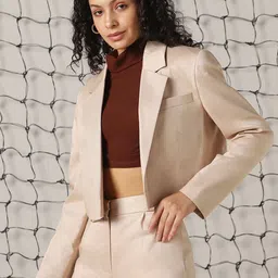 Hubberholme Oversized-Fit Open Front Blazer-picture-5