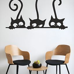 Myntra Elegant Homes Black Animal Printed Wall Sticker-image-98