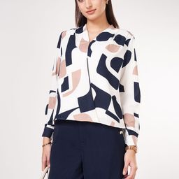 Annabelle by Pantaloons Women Abstract Printed Top-picture-0