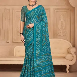 THE FASHION ATTIRE Bandhani Printed Saree-picture-33