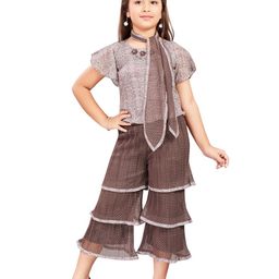Lei-Chie Girls Printed Top with Capris-image-76
