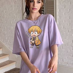 TOGS & TERRE Women Printed Organic Cotton T-shirt-picture-15