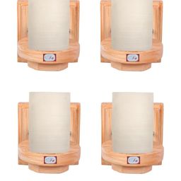 SOMIL White Glass Cylinder Printed Wall Lamps-picture-19