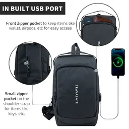 TRAVALATE Unisex Messenger Bag image 5