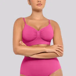 SHOP THE EDIT High Waist Breathable Tummy Shapewear-image-61