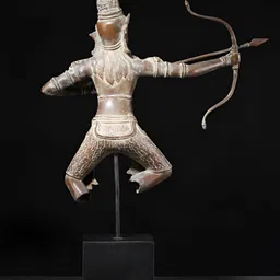 Exotic India Brown Religious Idol Showpiece-image-44
