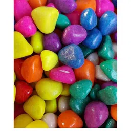Somil Multicolor Pabbles/Stone for Garden, Plants, Aquarium & Home Decor Wt. 950g- P118-image-16