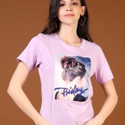 V-Mart Women Printed T-shirt-picture-38