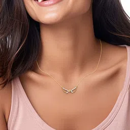 Emori Wings of Love Diamond Necklace-image-16