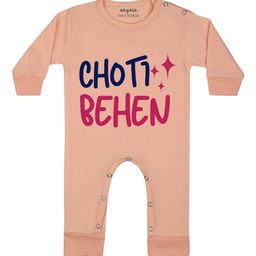 Arvesa Choti Behen Printed Bodysuit-image-23