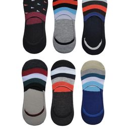 VOICI Pack Of 6 Loafer No-Show Invisible Socks-image-72