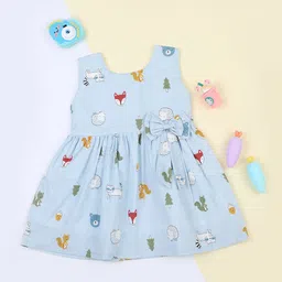 Macwin Animal Print Fit & Flare Dress-24