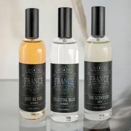 Eau DuFrance Set Of 3 Just Be You Celestial Blue & The Scentury Eau De Parfum - 50 ml Each-58