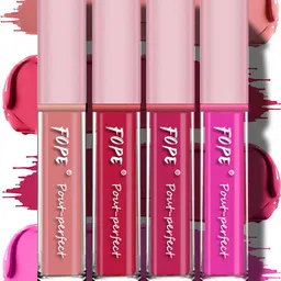 FOPE Set Of 4 Pout Perfect Ultra Matte Lipstick - 4 ml Each - 02- 09- 10- 11-2