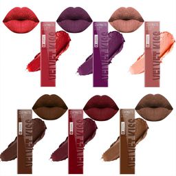 krayons Set Of 6 Velvet Kiss Liquid Lipstick - 3.5 ml Each - Shade 01-03-05-07-09-11-3