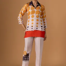 WOMEN PLUS Digitally Printed Tunic With Trousers Co-Ords-picture-53