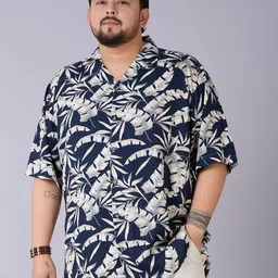 UNSIZED Floral Printed Spread Collar Casual Shirt-image-56