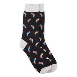 The Tie Hub Pack Of 3 Patterned Calf Length Socks image 5