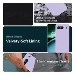 SPRIG Solid Printed OnePlus Nord 4 5G Back Case Mobile Accessories image 3