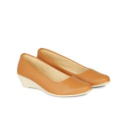 FOOTSHEZ  Women Round Toe Wedge Heel-image-62