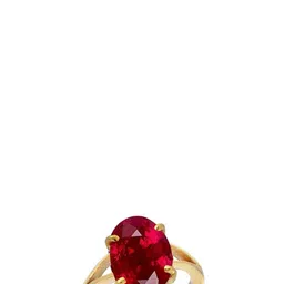 GenZcomplex Gold-Plated Brass Finger Ring-image-87