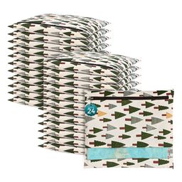 Kuber Industries Green Set of 6 Regular Multi-Utility Organisers-12
