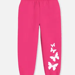 HERE&NOW Girls Round Neck Crop Top With Jogger image 3