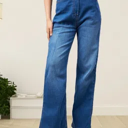 all about you Women Flared High-Rise Stretchable Jeans-image-27